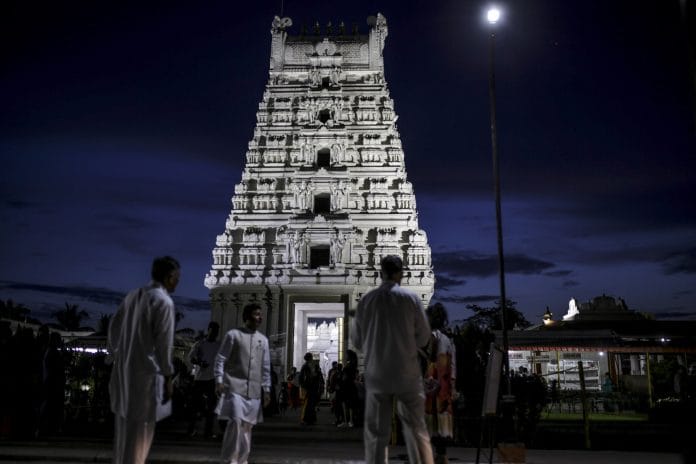 Devotees at a temple in Guwahati, Assam | Photo: Dhiraj Singh | Bloomberg