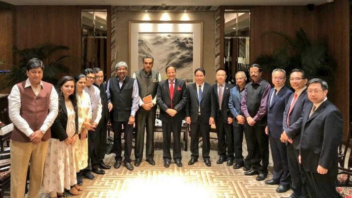 The BJP delegation visited China between 26 August and 1 September | Arun Singh, BJP national secretary | Twitter