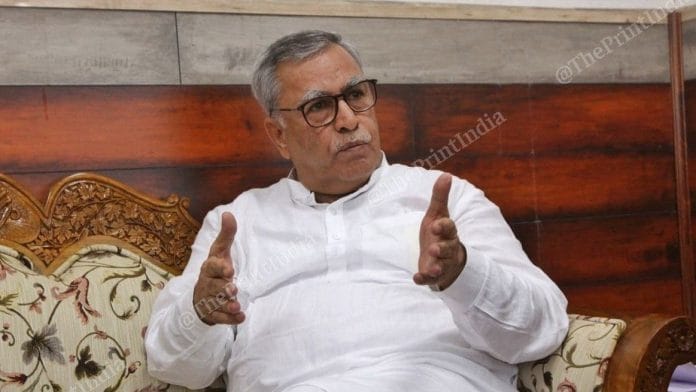 Farooq Khan, advisor to Jammu and Kashmir governor | Praveen Jain | ThePrint