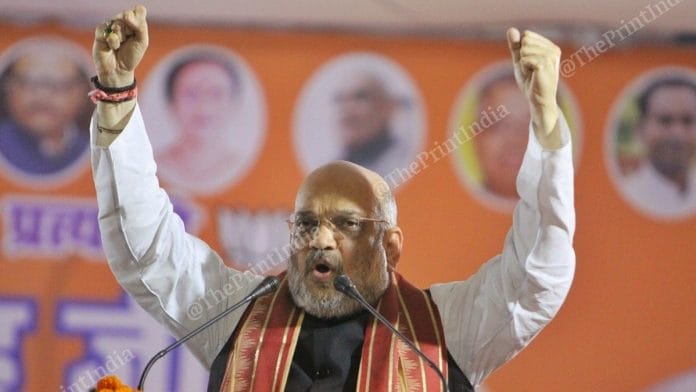 Home Minister Amit Shah | File photo: Praveen Jain | ThePrint