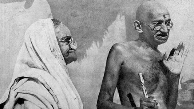 Kasturba Gandhi and Mahatma Gandhi