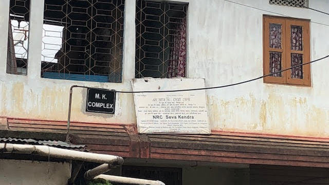 An NRC Seva Kendra in Guwahati’s Lal Ganesh - a Bengali-dominated area. | Photo: Ruhi Tewari | ThePrint