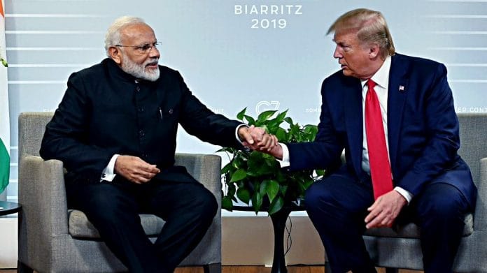 Prime Minister Narendra Modi with US President Donald Trump | File Photo | ANI