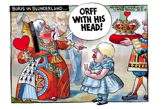 Peter Brookes cartoon
