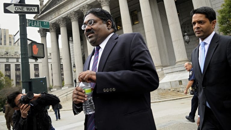 Galleon’s Rajaratnam, convicted for insider-trading, released from prison 3 years early