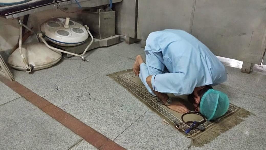 A doctor at SIKMS | Photo: Praveen Jain | ThePrint