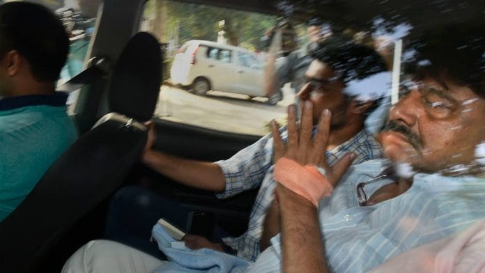 D K Shivakumar produced at court