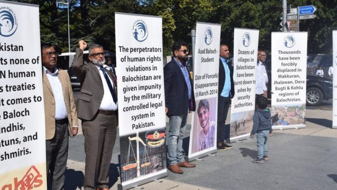 Balochistan and Sindhi activists