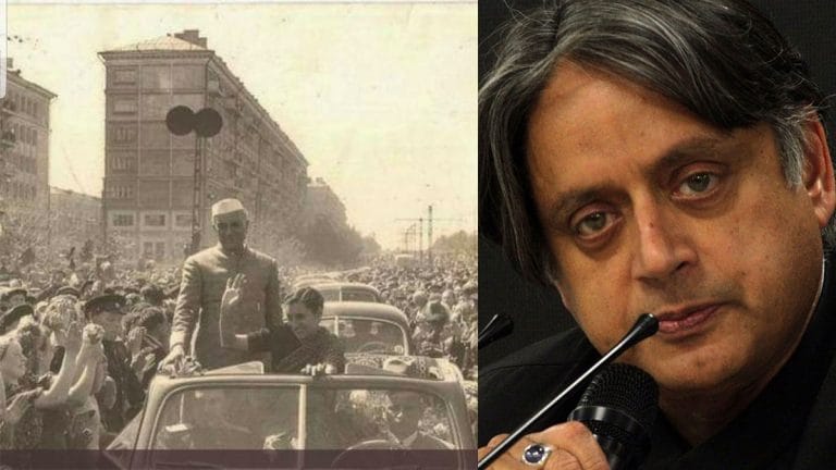This photo of Nehru and ‘India Gandhi’ backfires on Shashi Tharoor