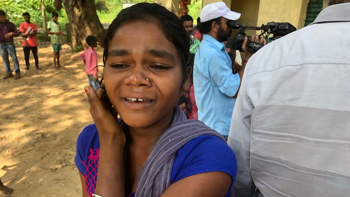 Prabha Singh, sister of an accused in the Jharkhand mob lynching case. Photo: Madhuparna Das/ThePrint