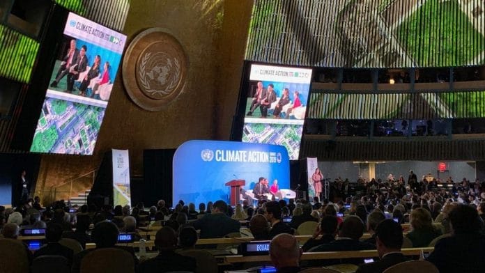 UN Global Climate Action Summit in New York | Twitter