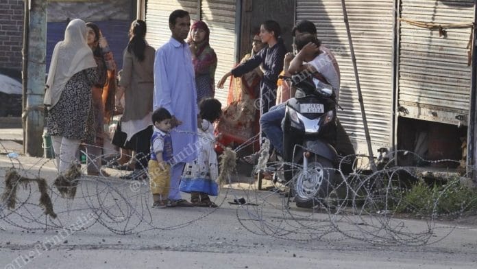 Jammu and Kashmir, which was stripped of its special status in August and turned into a union territory, has been under a security lockdown for months | Praveen Jain | ThePrint File Photo