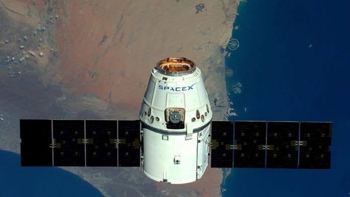 A SpaceX satellite. Credit: Bloomberg