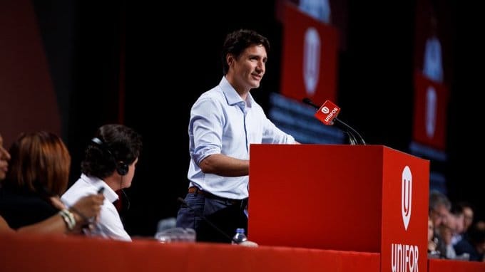 Canadian PM Justin Trudeau