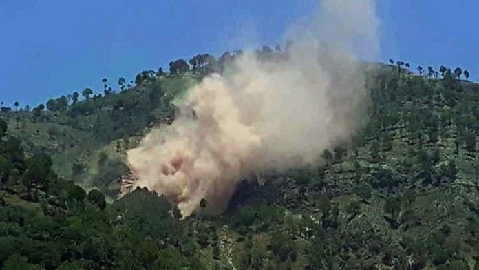 Ceasefire violation along the LoC in J&K