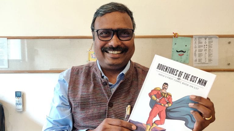 GST is taking flak for slowdown but superhero ‘GST Man’ will save Indians