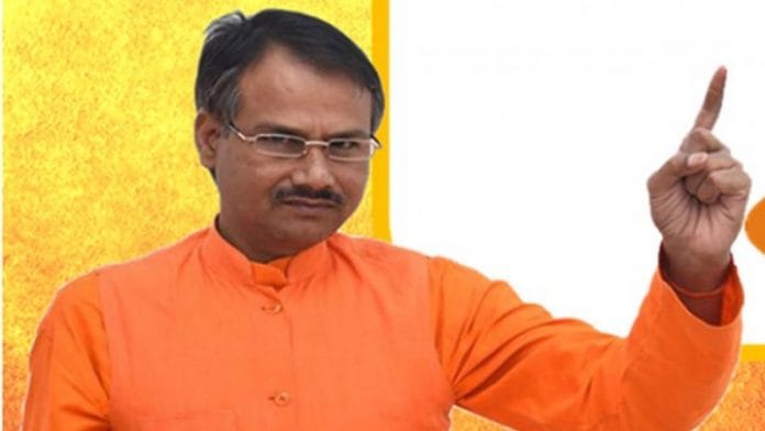 Kamlesh Tiwari | Photo- Facebook @hindusamajpartyhsp