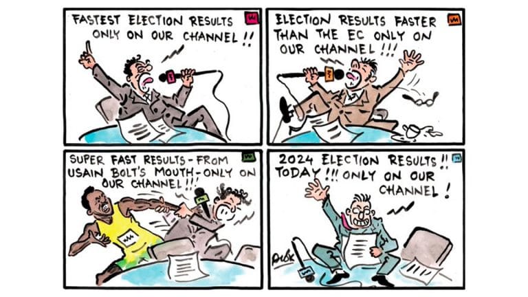 News channels’ election rat race & BJP eyes 2020 Delhi polls