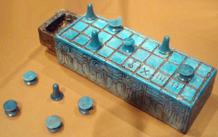 Did ancient Egyptian parents worry their kids might get addicted to this game, called senet?