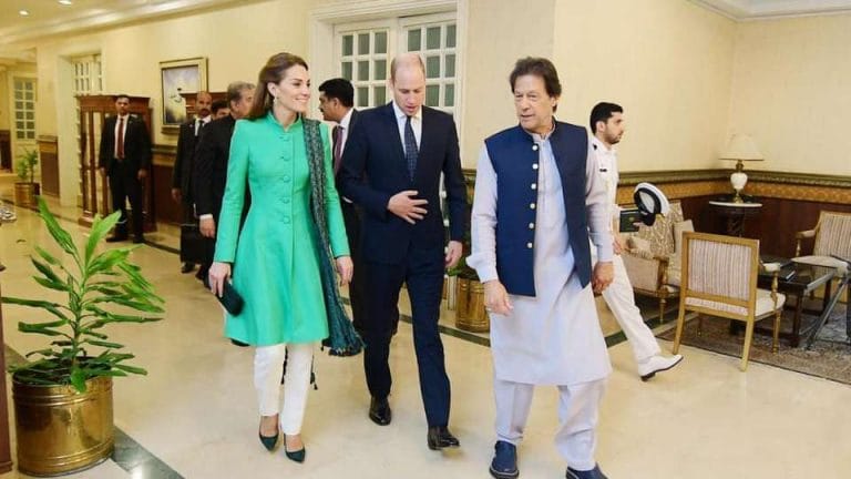 British royal couple William and Kate in Pakistan, Imran Khan discusses India & Afghanistan