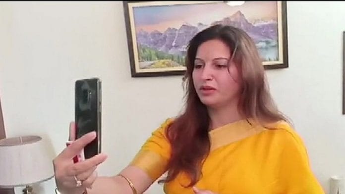 TikTok star Sonali Phogat. | Photo: Twitter/ANI