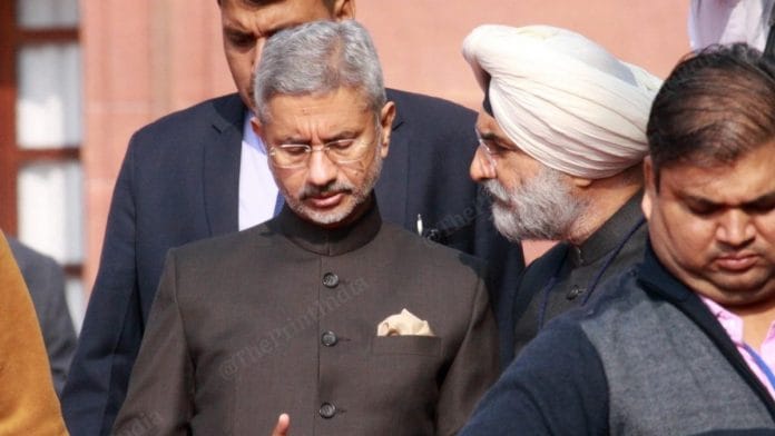 External Affairs minister S. Jaishankar is an alumni of JNU | Photo: Praveen Jain | ThePrint.in