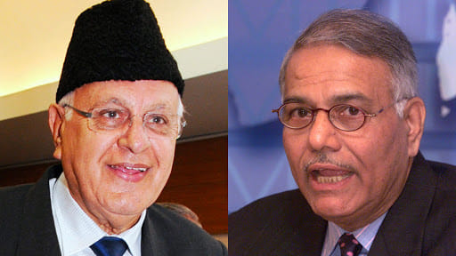 Farooq Abdullah & Yashwant Sinha