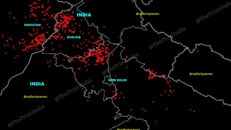 North India’s toxic air: NASA images show just how big the stubble burning problem is