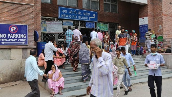 Representational image of patients at a hospital | Suraj Singh Bisht | ThePrint
