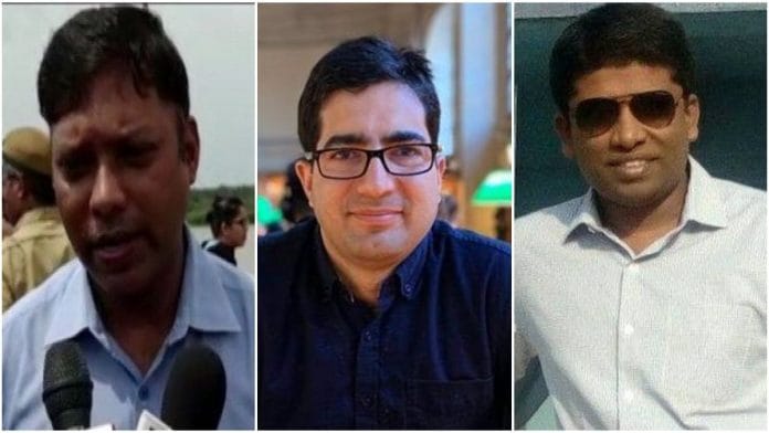 S. Sasikanth Senthil, Shah Faesal and Kannan Gopinathan