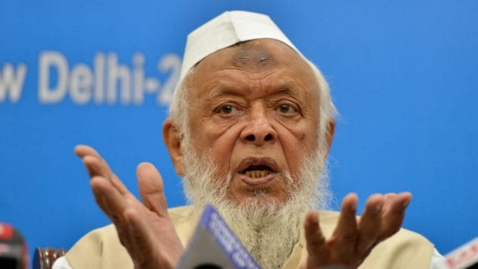 Arshad Madani, president of the Jamiat Ulama-i-Hind | Suraj Singh Bisht | ThePrint