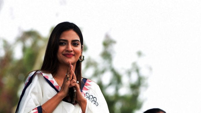 File photo of Trinamool Congress MP Nusrat Jahan | ANI