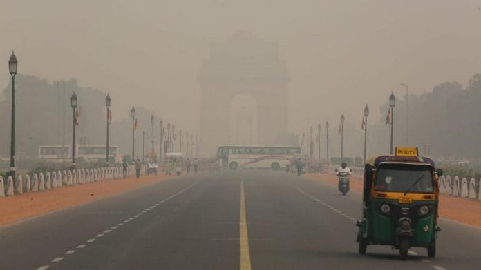 Delhi smog