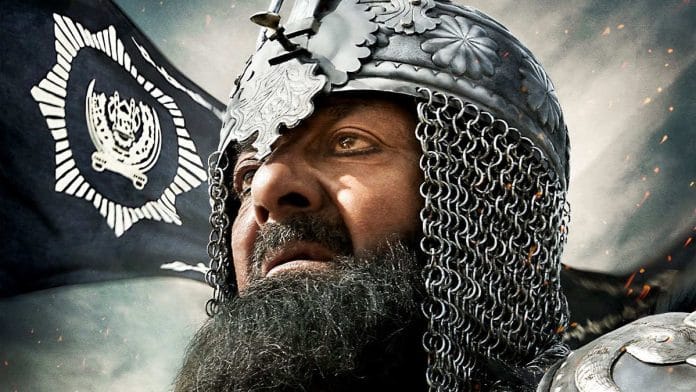 Actor Sanjay Dutt as Durrani empire ruler Ahmad Shah Abdali. | Photo: Ashutosh Gowariker/Twitter