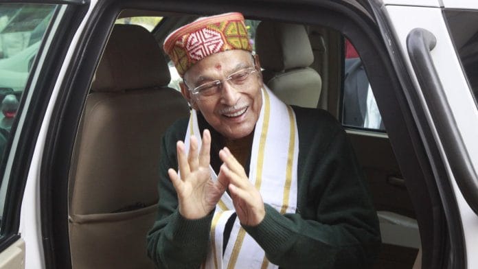 A file photo of BJP leader Murli Manohar Joshi. | Photo: Praveen Jain/ThePrint