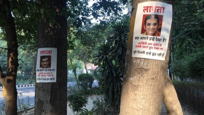 'Missing' posters featuring Gautam Gambhir seen in New Delhi