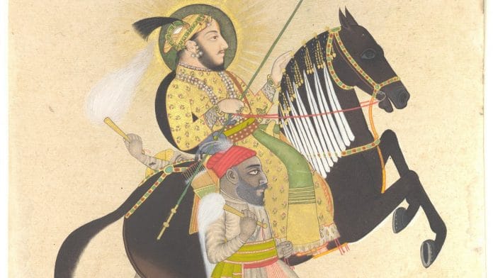 Maharana Sangram Singh Riding a Prize Stallion | 1712 | The Met Museum