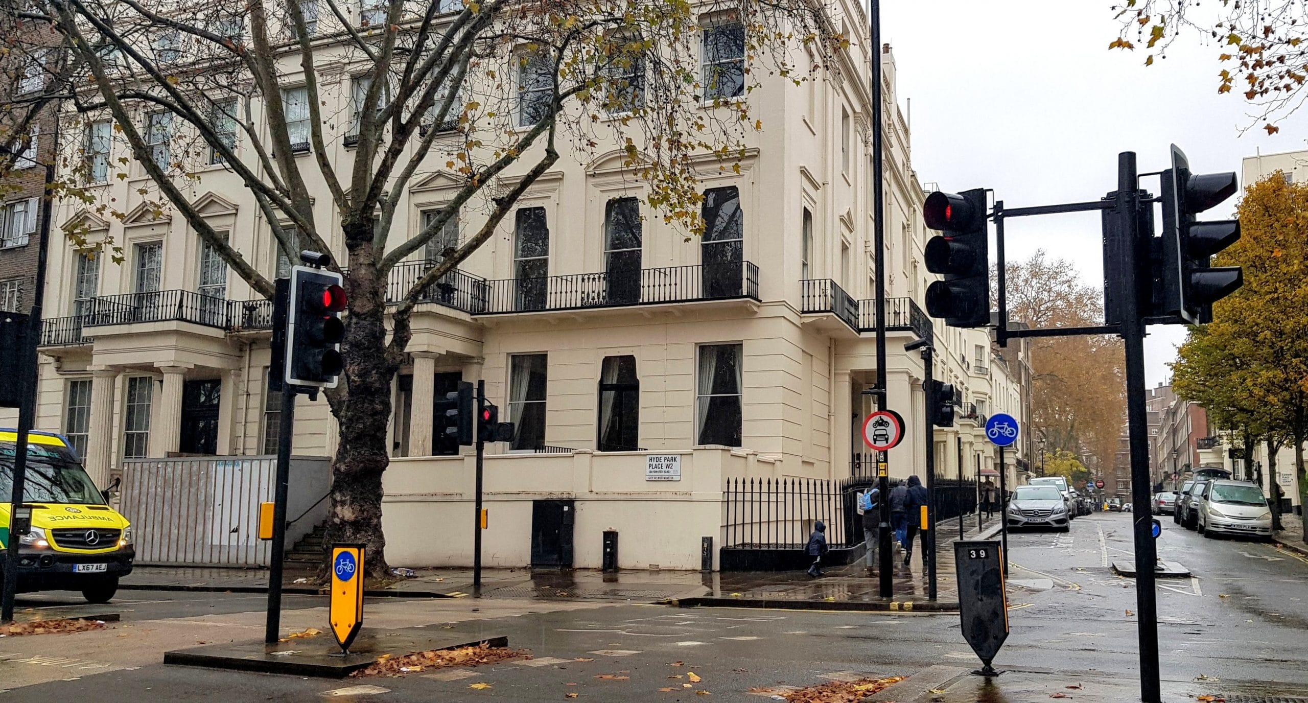 The seized property in Hyde Park London | Photo: Twitter | @NCA_UK