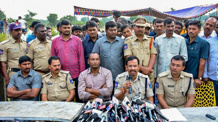 Hyderabad encounter press conference