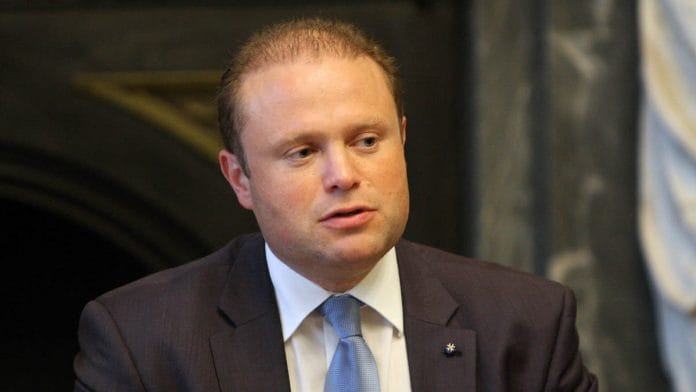 File photo of Maltese Prime Minister Joseph Muscat | Flickr