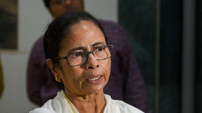 File photo of West Bengal Chief Minister Mamata Banerjee in Kolkata |