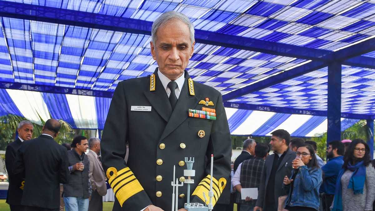 Chief of Naval Staff Admiral Karambir Singh