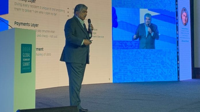 Nandan Nilekani speaks at Carnegie India's Global Technology Summit 2019
