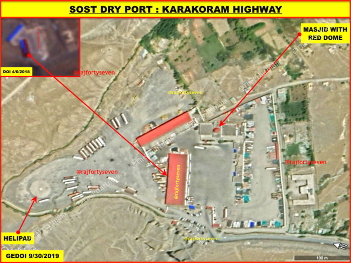 Sost Dry Port on the CPEC in PoK