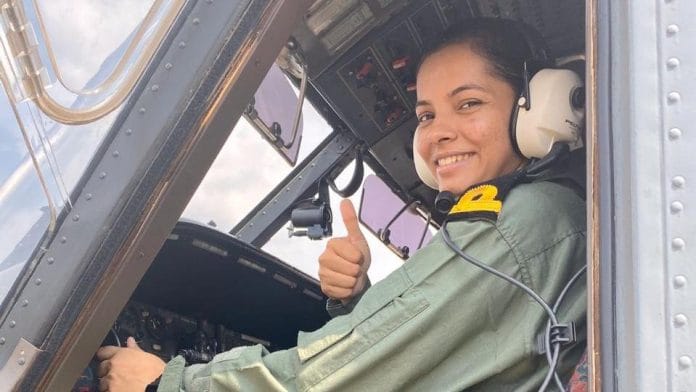 Sub-Lieutenant Shivangi