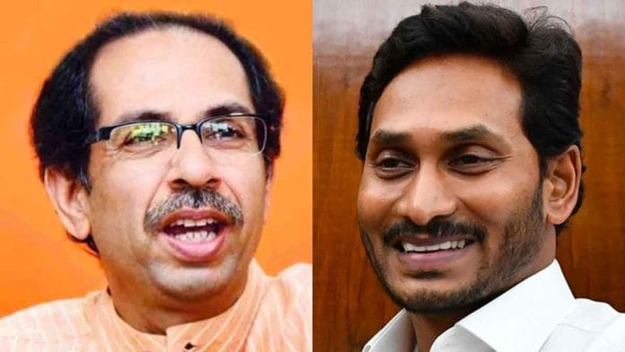 Maharashtra CM Uddhav Thackeray (left)and Andhra Pradesh CM Jagan Mohan Reddy are the latest to reject NRC | Photos: Wikipedia