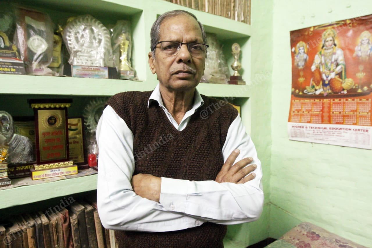 Dr Ganesh Narayan Shukla, an award-winning novelist from Unnao | Praveen Jain | ThePrint