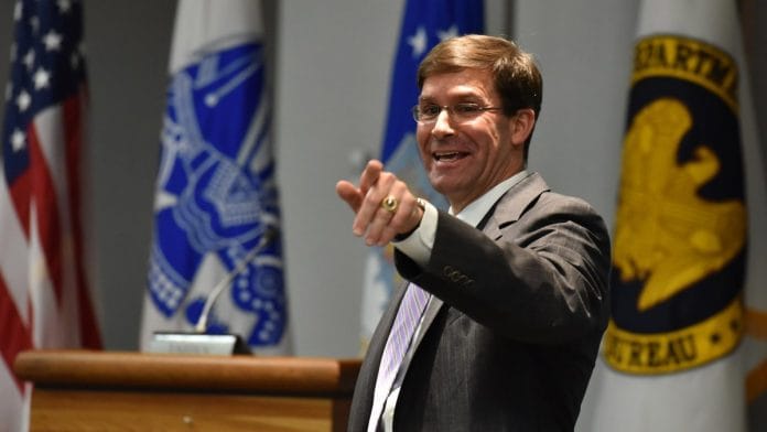 US Defence Secretary Mark Esper | Flickr