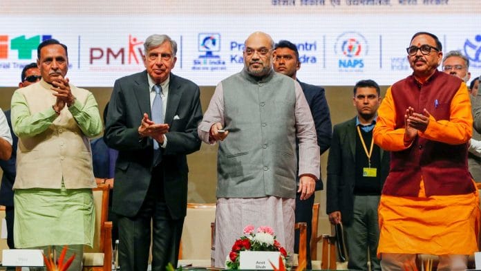 Amit Shah in Gandhinagar