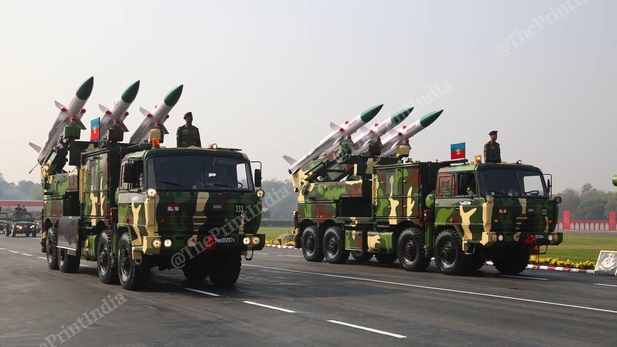 The Army shows off its hardware during the parade | Photo: Suraj Singh Bisht | ThePrint